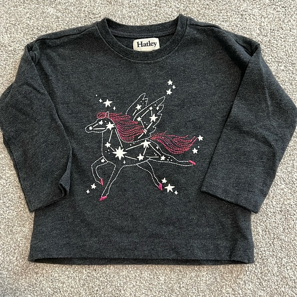 Hatley Unicorn Long Sleeve Top